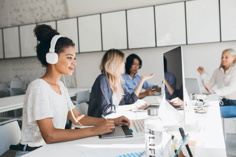 Budget service marketing Excel