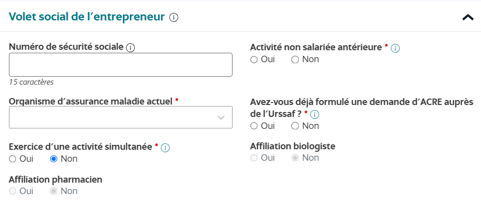 procédure création entreprise INPI